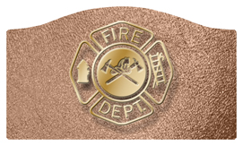 DASHELL-418-SH-BZ Fire Department Shimmer Bronze Background